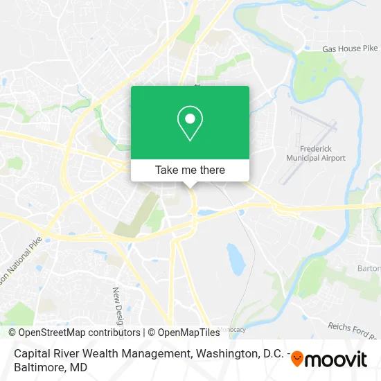 Capital River Wealth Management map