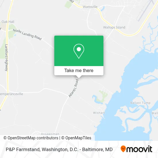 P&P Farmstand map