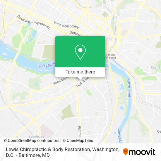 Lewis Chiropractic & Body Restoration map