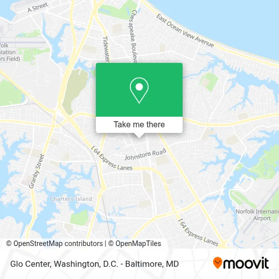 Glo Center map