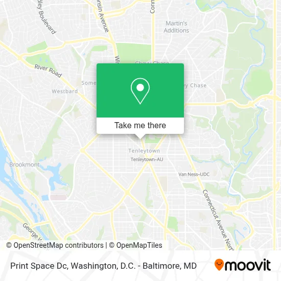 Print Space Dc map