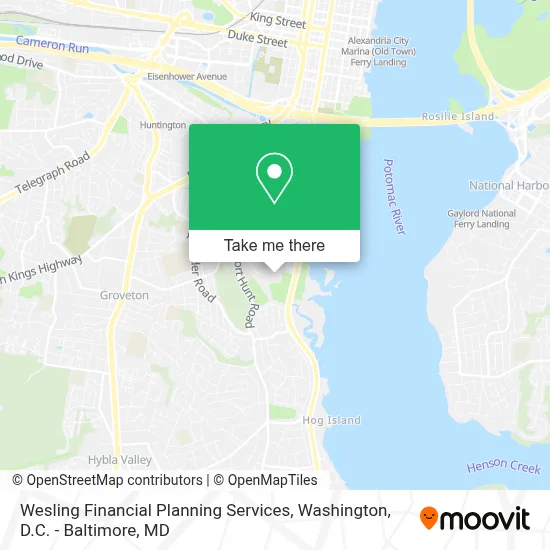 Wesling Financial Planning Services map