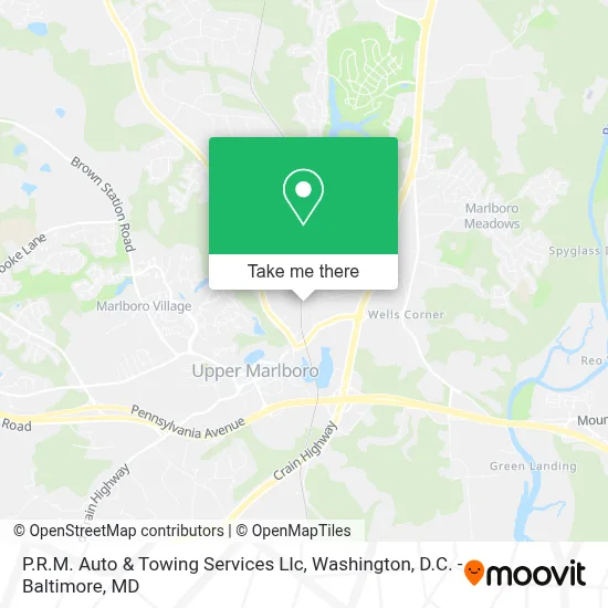 P.R.M. Auto & Towing Services Llc map