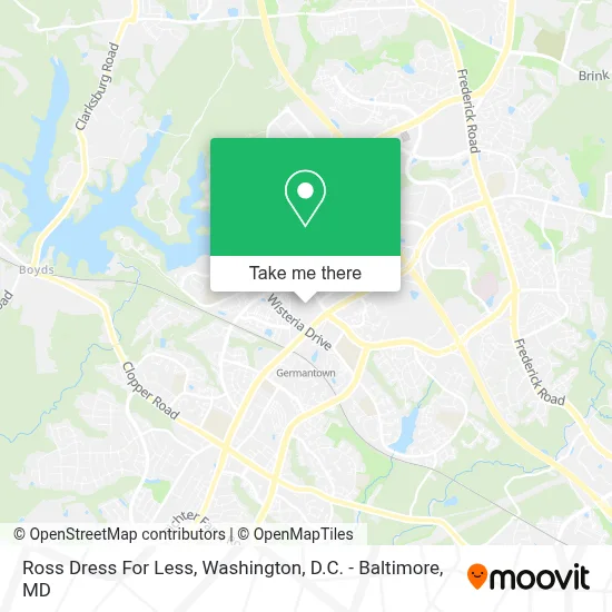 Ross Dress For Less map