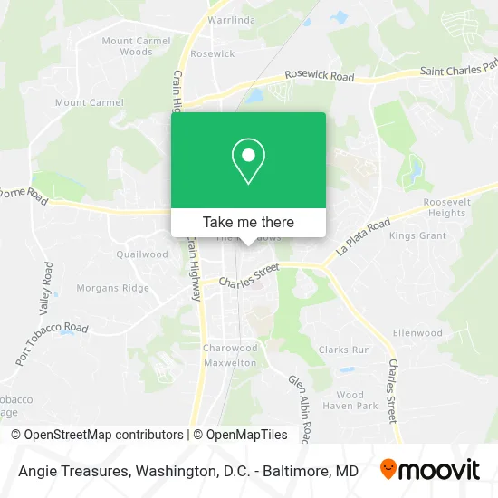 Angie Treasures map