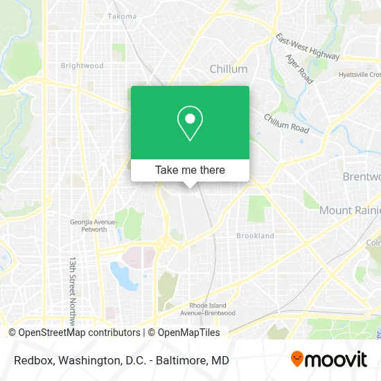 Redbox map