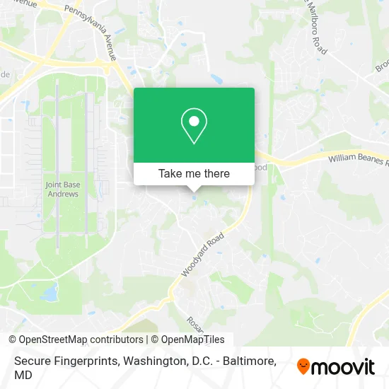 Secure Fingerprints map