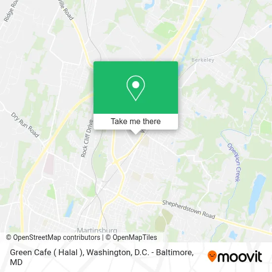Green Cafe ( Halal ) map