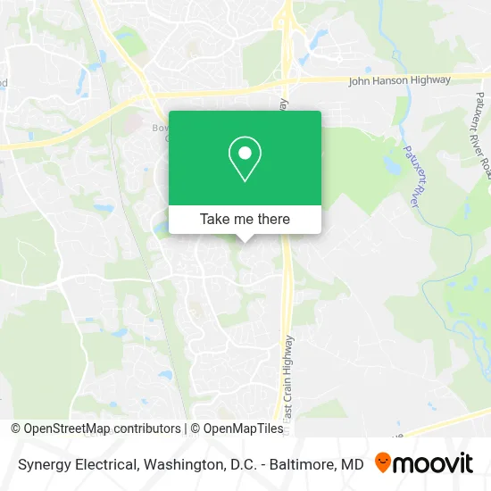 Synergy Electrical map