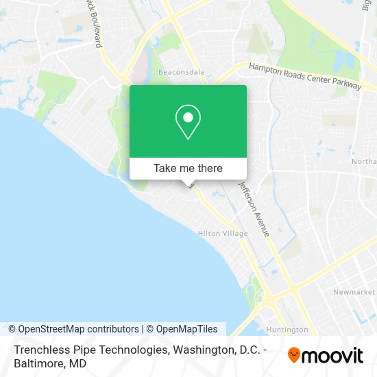 Trenchless Pipe Technologies map