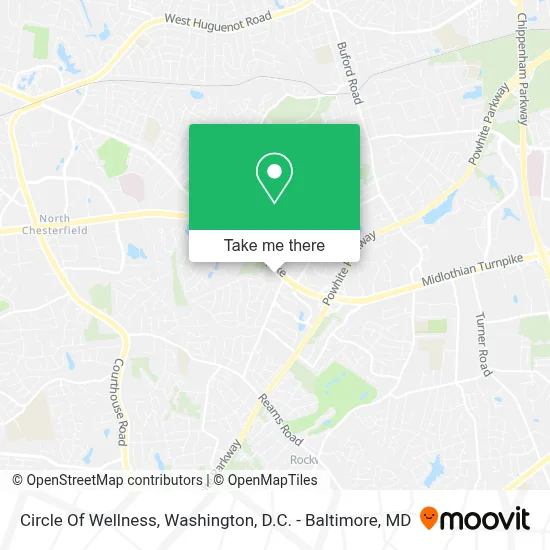 Circle Of Wellness map
