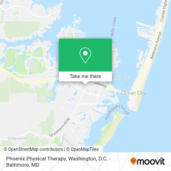 Phoenix Physical Therapy map