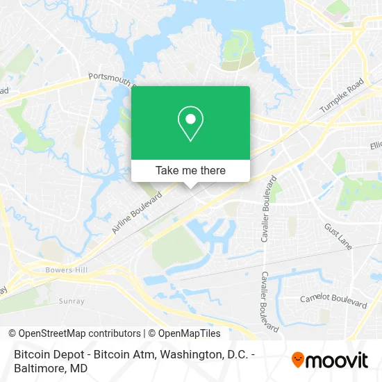 Bitcoin Depot - Bitcoin Atm map