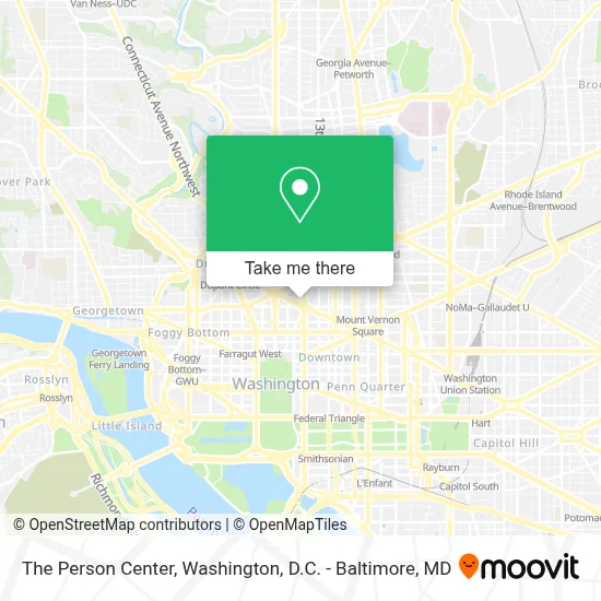 The Person Center map