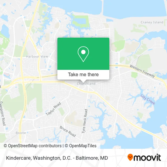 Kindercare map