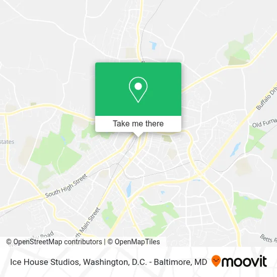 Ice House Studios map