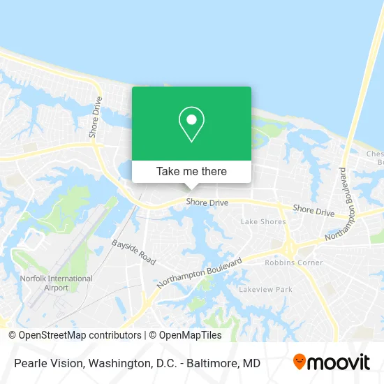 Pearle Vision map