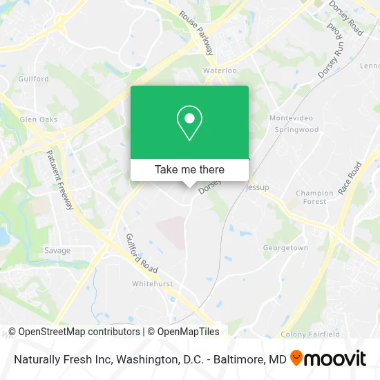 Naturally Fresh Inc map