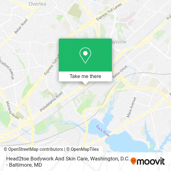 Head2toe Bodywork And Skin Care map