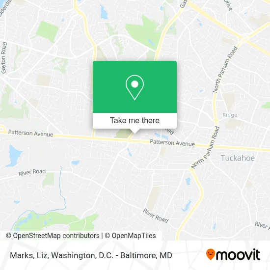 Marks, Liz map