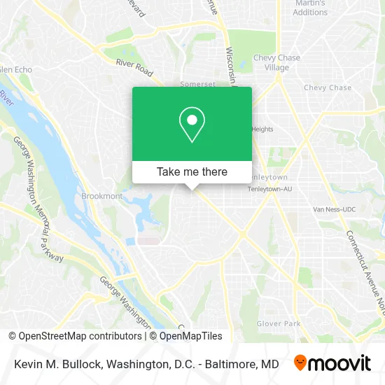 Kevin M. Bullock map