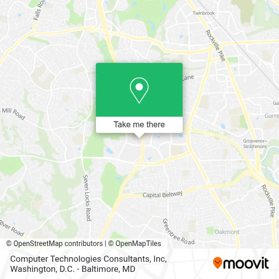 Computer Technologies Consultants, Inc map