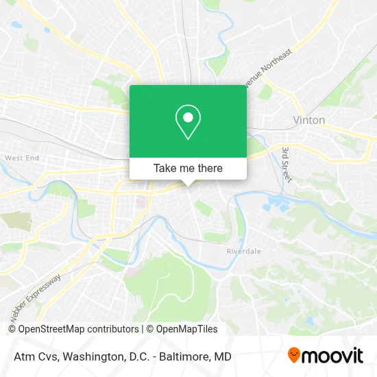 Atm Cvs map