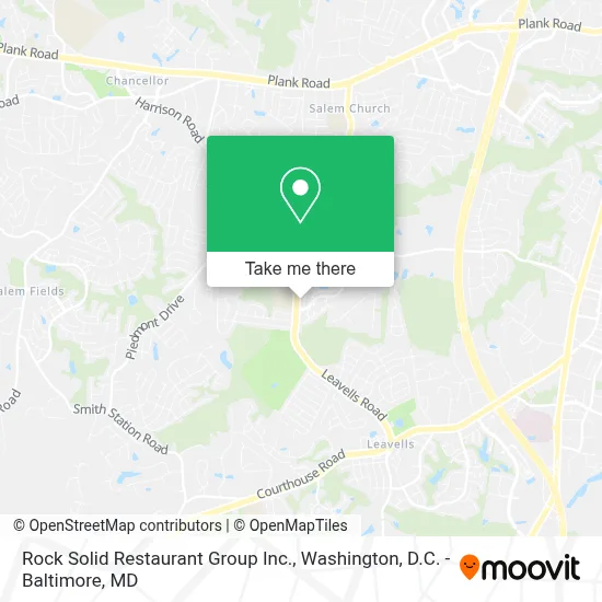 Rock Solid Restaurant Group Inc. map