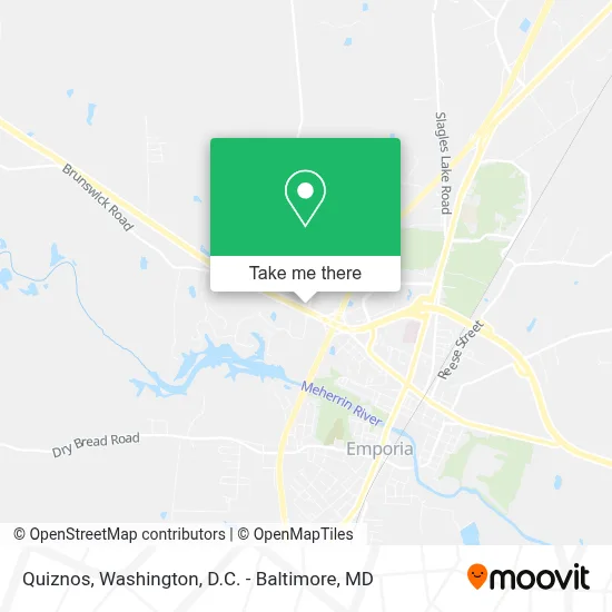 Quiznos map