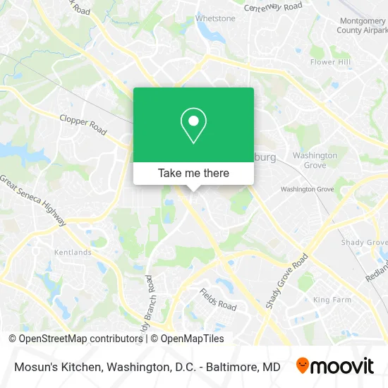 Mosun's Kitchen map