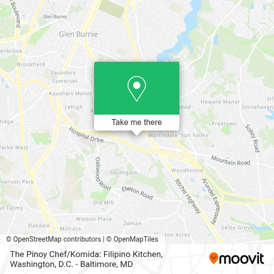 The Pinoy Chef / Komida: Filipino Kitchen map