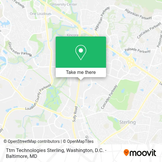 Ttm Technologies Sterling map