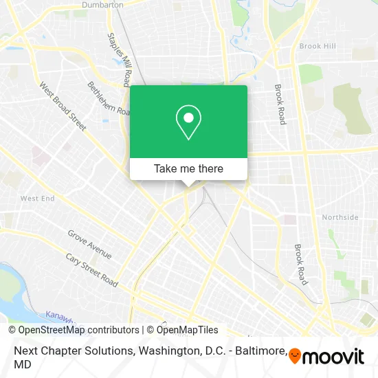 Next Chapter Solutions map