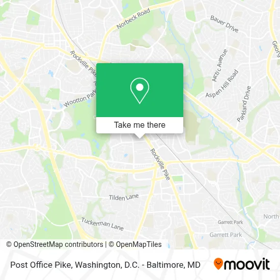 Post Office Pike map