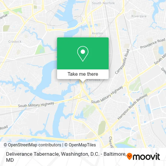 Deliverance Tabernacle map