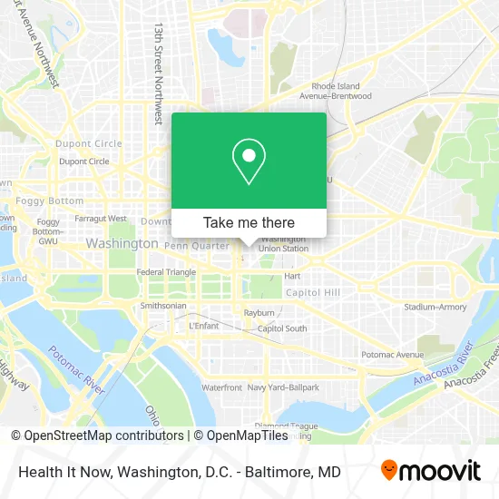 Health It Now map