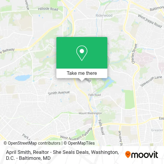April Smith, Realtor - She Seals Deals map