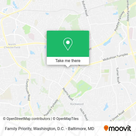 Family Priority map