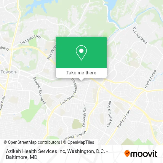 Azikeh Health Services Inc map