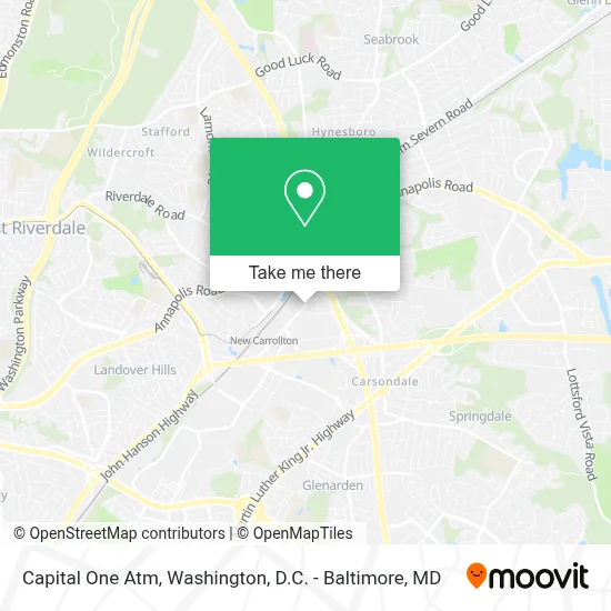 Capital One Atm map