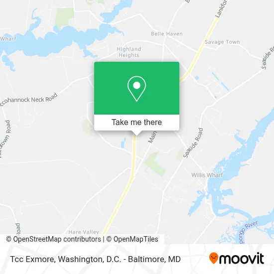 Tcc Exmore map