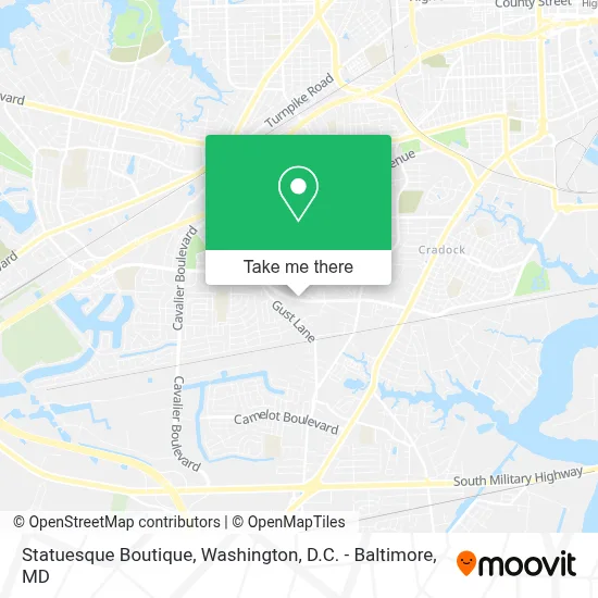 Statuesque Boutique map