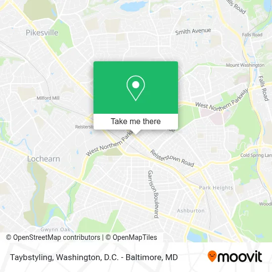 Taybstyling map