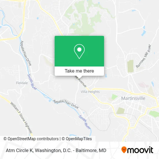Atm Circle K map