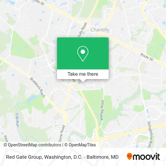 Red Gate Group map