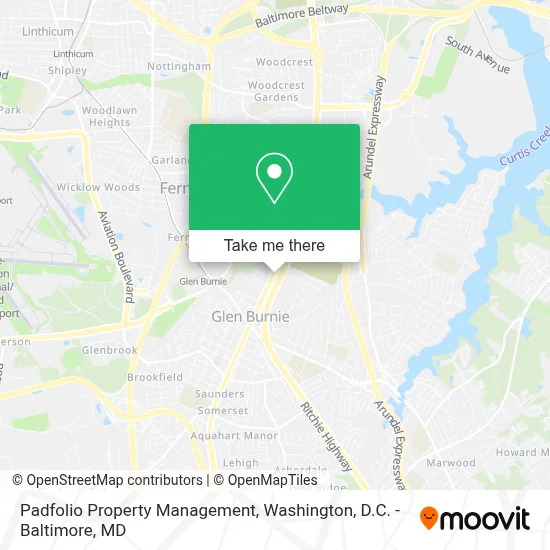 Padfolio Property Management map
