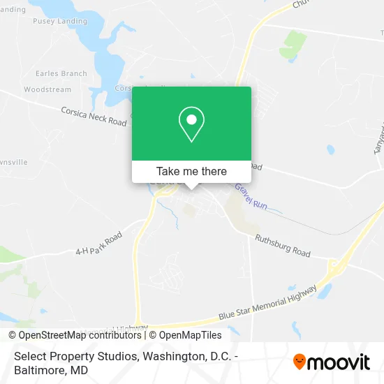 Select Property Studios map