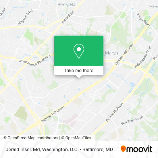 Jerald Insel, Md map