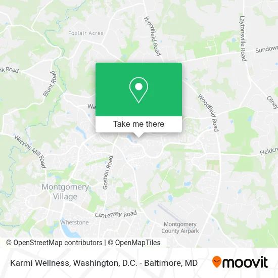 Karmi Wellness map