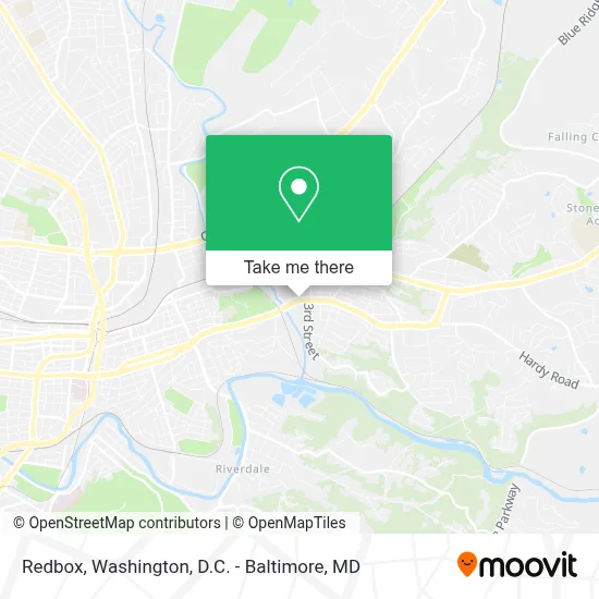 Redbox map